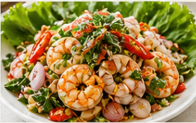 กุ้งยำพริกเกลือ
