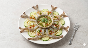 กุ้งแช่น้ำปลา